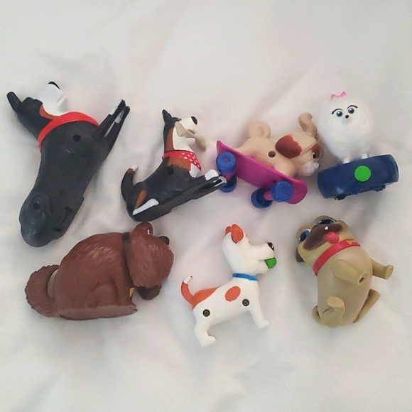 : 10 pc lot The Secret Life of Pets Burger King and McDonald’s toys - Picture 3 of 16